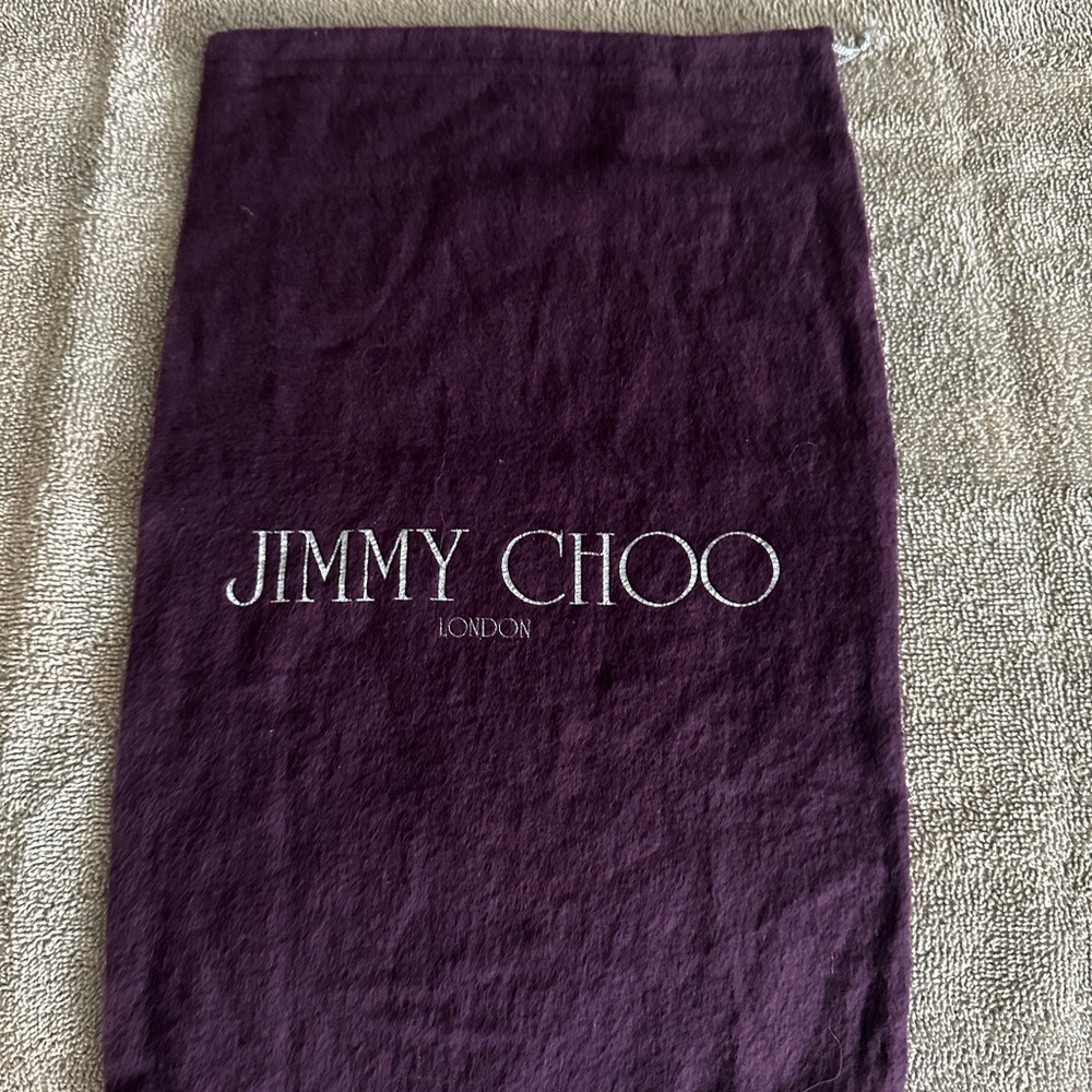Jimmy Choo Rich Purple Dust Bag